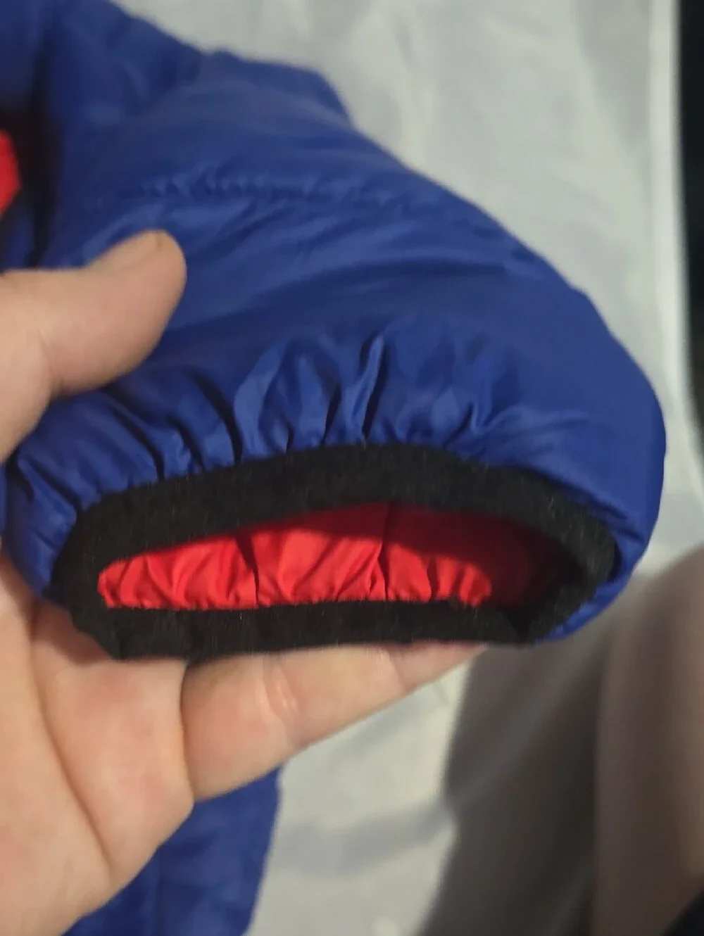 Urban Republic Red Jacket with Blue Accent